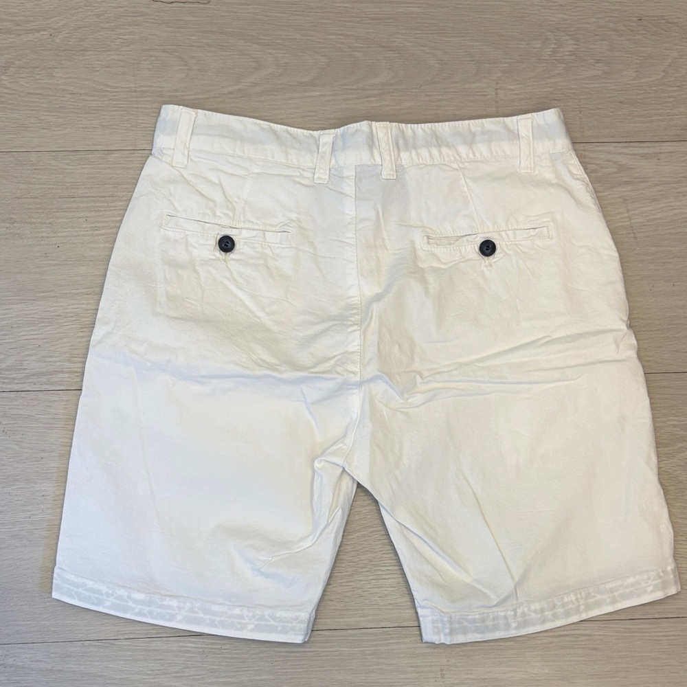 White Men's Shorts - Picture 5 of 5